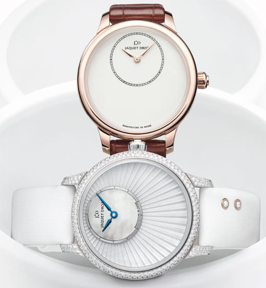 Jaquet Droz : Petite Heure Minute de 35 mm pour les dames