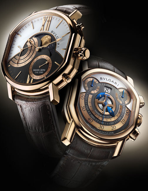 Bulgari Daniel Roth : Grande Lune et Chronographe Papillon Bulgari Daniel Roth : Grande Lune et Chronographe Papillon