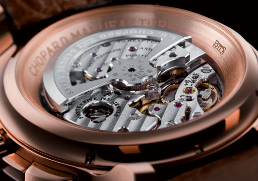 Chopard LUC Chrono One : entrez dans l’arène… du fond de boitier Chopard LUC Chrono One : entrez dans l’arène… du fond de boitier