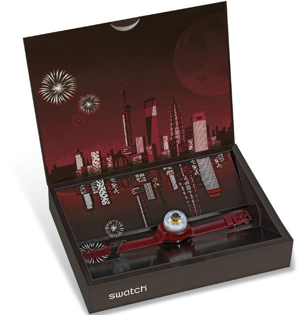 Swatch Special City : y aura-t-il de la neige à Noël ? à Shanghai, certainement…