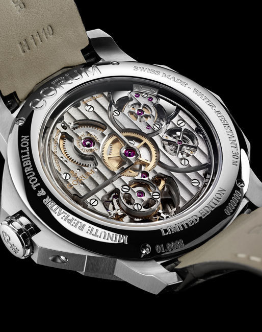 Corum Admiral’s Cup 45 Minute Repeater Tourbillon : résonnance titane