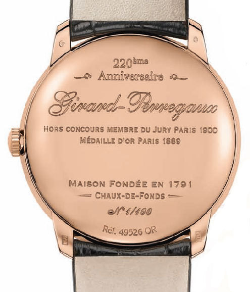 Girard-Perregaux 1966 Petite Seconde : série limitée pour les 220 ans de la maison