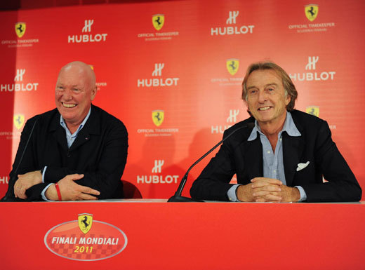 Jean-Claude Biver et Luca Cordero di Montezemolo Jean-Claude Biver et Luca Cordero di Montezemolo