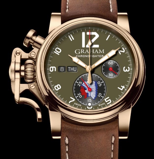 Graham Chronofighter Vintage Overlord : montre alliée