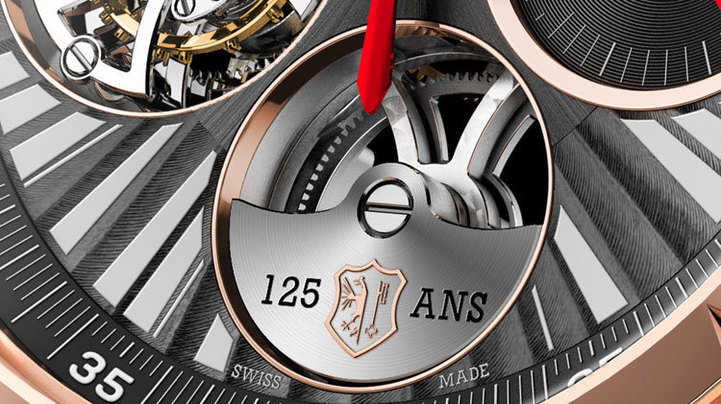 Roger Dubuis Excalibur Tourbillon volant Chronographe Mono-poussoir : pour les 125 ans du Poinçon de Genève Roger Dubuis Excalibur Tourbillon volant Chronographe Mono-poussoir : pour les 125 ans du Poinçon de Genève