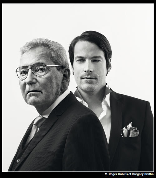 Roger Dubuis et Gregory Bruttin Roger Dubuis et Gregory Bruttin