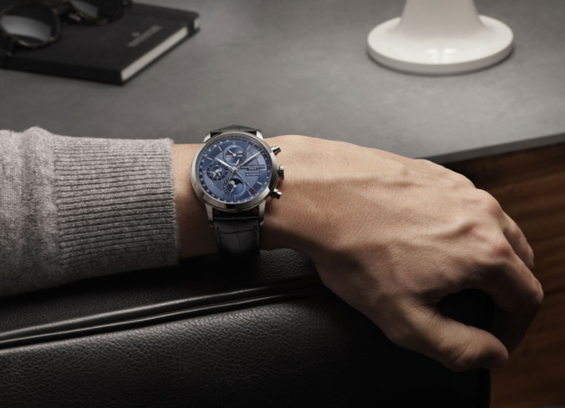 Baume et Mercier Classima : chrono et calendrier complet  Baume et Mercier Classima : chrono et calendrier complet