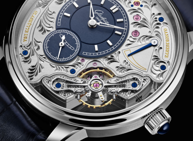 Glashutte Original PanoInverse : 25 pièces en platine