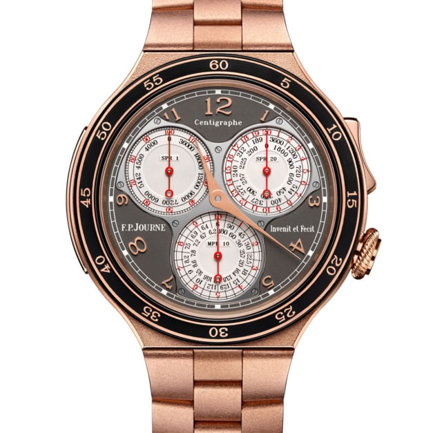 F.P. Journe Centigraphe Sport : une version en platine d'exception F.P. Journe Centigraphe Sport : une version en platine d'exception