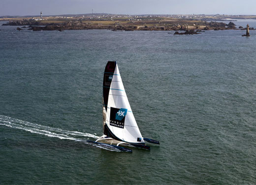 Corum : le Maxi Banque Populaire V déclenche le chronomètre du Trophée Jules Verne Corum : le Maxi Banque Populaire V déclenche le chronomètre du Trophée Jules Verne