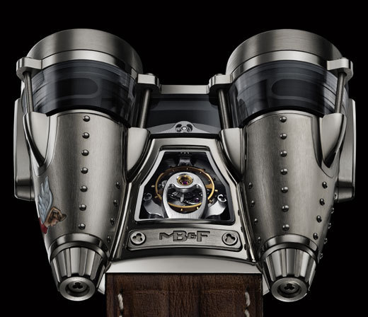 Horological Machine No4 Razzle Dazzle & Double Trouble : du vintage version MB&F