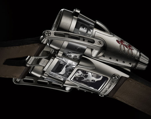 Horological Machine No4 Razzle Dazzle & Double Trouble : du vintage version MB&F Horological Machine No4 Razzle Dazzle & Double Trouble : du vintage version MB&F