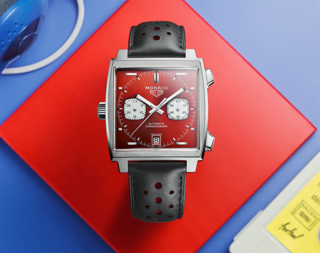TAG Heuer Monaco rouge 24h du Mans TAG Heuer Monaco rouge 24h du Mans