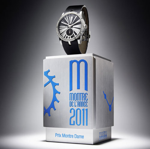 Roger Dubuis : l’Excalibur Lady remporte le Prix de la « Montre Dame » au GPHG 2011 Roger Dubuis : l’Excalibur Lady remporte le Prix de la « Montre Dame » au GPHG 2011