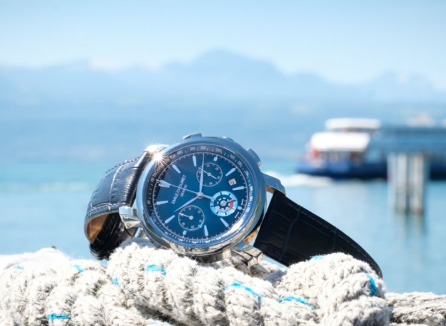 Emile Chouriet Lac Léman chronograph blue
