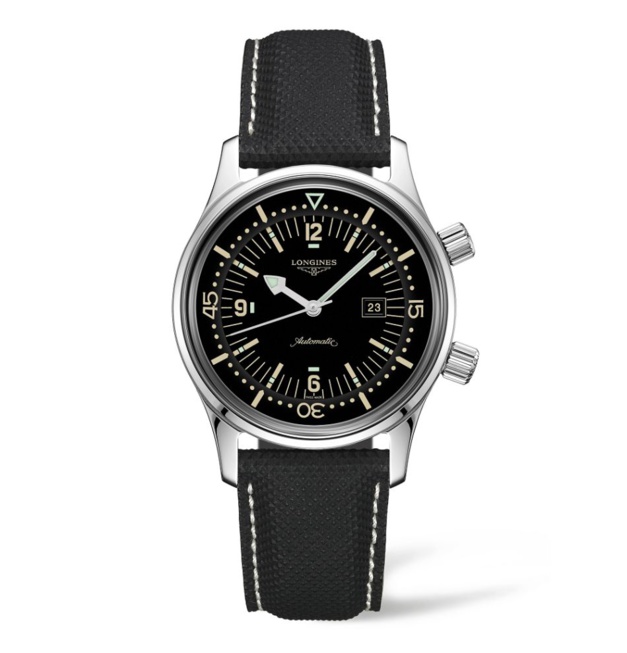 The Longines Legend Diver 36mm avec cadran noir