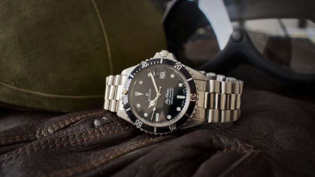 Edox SkyDiver modèle vintage de 1973 Edox SkyDiver modèle vintage de 1973