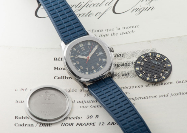 Patek Philippe Aquanaut blue dial 5060A