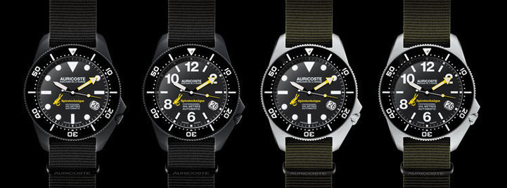 Auricoste Spirotechnique : la montre de nageurs de combat de la Marine nationale à votre poignet Auricoste Spirotechnique : la montre de nageurs de combat de la Marine nationale à votre poignet