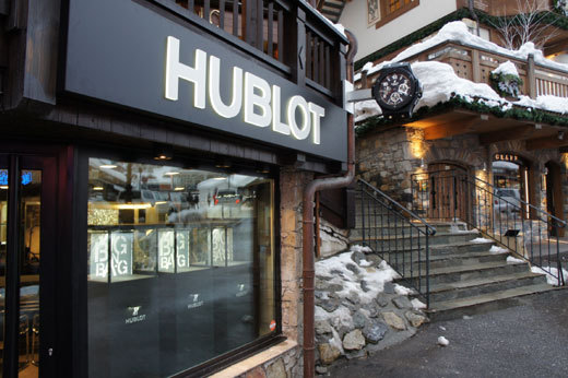 Hublot ouvre aujourd’hui à Courchevel : un beau cadeau de Noël