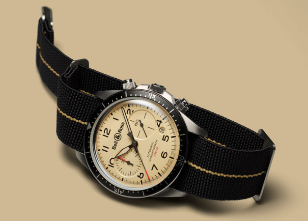 Bell & Ross V2 Military Beige