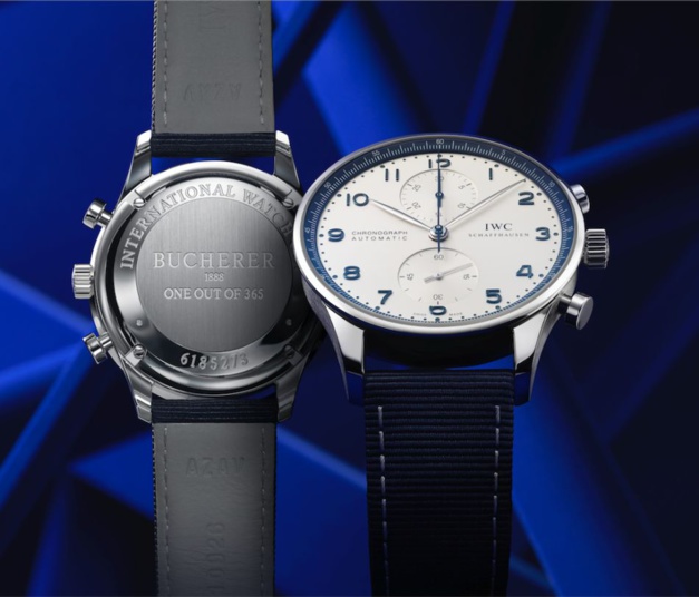 Portugaise IWC Bucherer Blue Editions