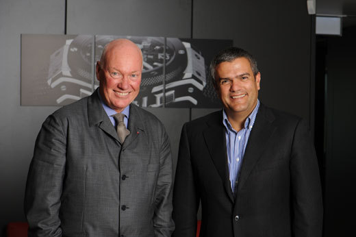 Jean-Claude Biver et Ricardo Guadalupe Jean-Claude Biver et Ricardo Guadalupe