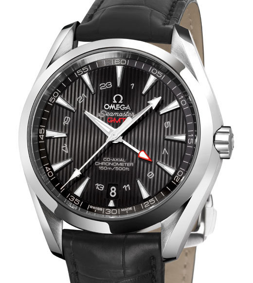 Omega Seamaster Aqua Terra GMT : le premier Co-axial équipé de la fonction double fuseau horaire