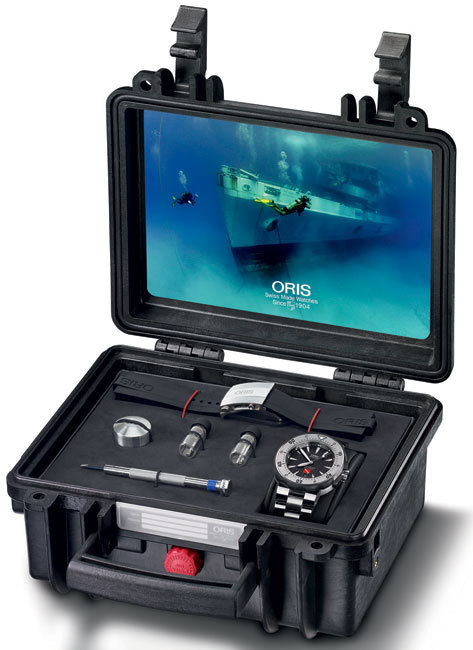 Oris Kittiwake : édition limitée en hommage au USS Kittiwake coulé à Caïman en mer des Caraïbes Oris Kittiwake : édition limitée en hommage au USS Kittiwake coulé à Caïman en mer des Caraïbes