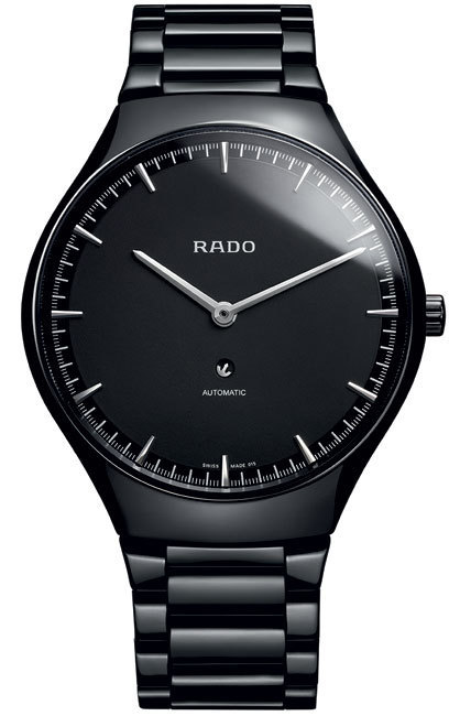 Rado True Thinline : une montre design, fine, en céramique et mécanique…