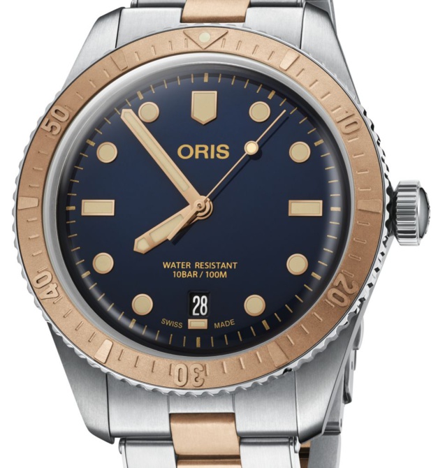 Oris Diver Sixty-Five : bico-bronzo Oris Diver Sixty-Five : bico-bronzo