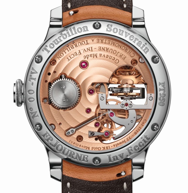 F.P. Journe Tourbillon Souverain Vertical or rouge