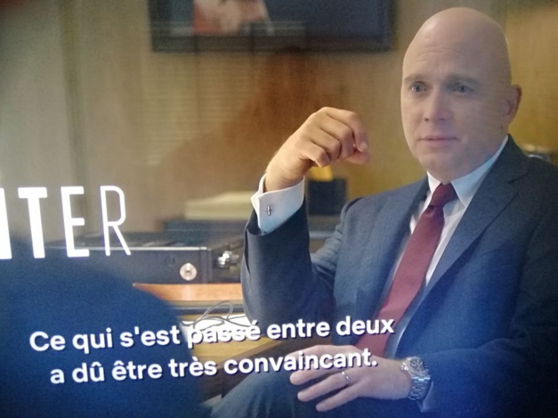 Mindhunter saison 2 Michael Cerveris Rolex Explorer 2 réf 216570 copyright Netflix