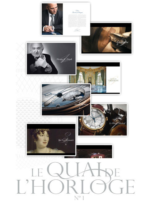 Quai de l’horloge : le nouveau magazine institutionnel de Breguet