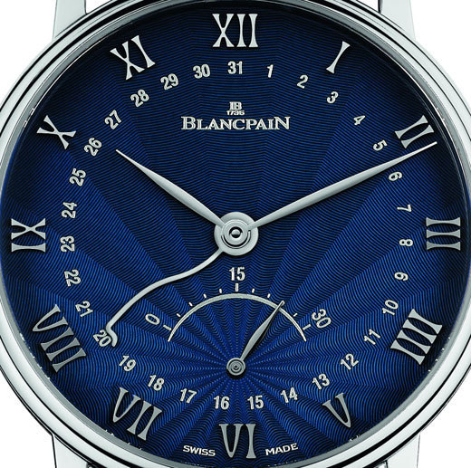 Blancpain Villeret Ultraplate Quantième, Petite Seconde Rétrograde Blancpain Villeret Ultraplate Quantième, Petite Seconde Rétrograde