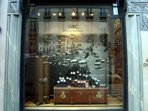 IWC chez Dunhill à Paris