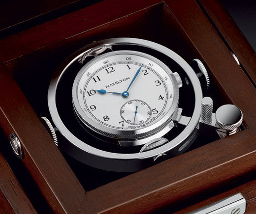 Hamilton Khaki Navy Pioneer Edition Limitée : montre et chronomètre de marine… à la fois