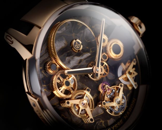 Ulysse Nardin Free Wheel : des matériaux inédits pour quatre séries limitées Ulysse Nardin Free Wheel : des matériaux inédits pour quatre séries limitées