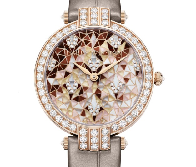 Harry Winston The Premier Collection : de somptueux cadrans en micro-mosaïque Harry Winston The Premier Collection : de somptueux cadrans en micro-mosaïque