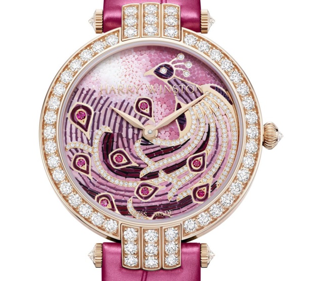 Harry Winston The Premier Collection : de somptueux cadrans en micro-mosaïque Harry Winston The Premier Collection : de somptueux cadrans en micro-mosaïque