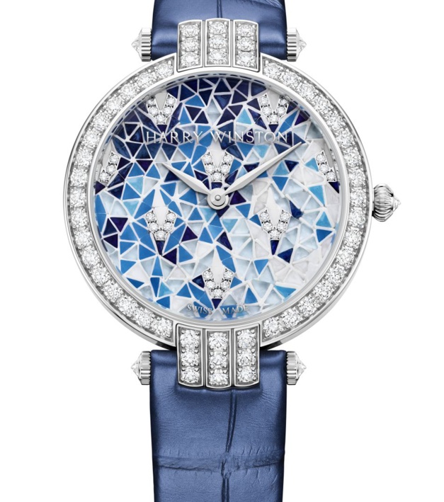 Harry Winston The Premier Collection : de somptueux cadrans en micro-mosaïque Harry Winston The Premier Collection : de somptueux cadrans en micro-mosaïque