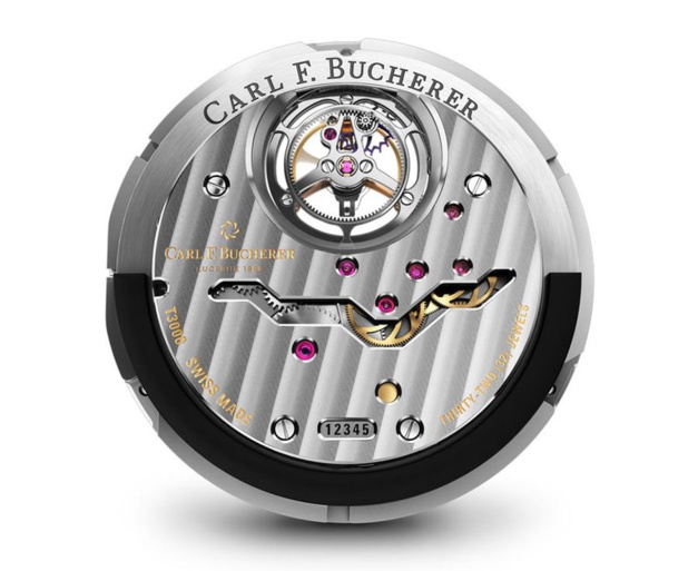 La Carl F. Bucherer Manero Tourbillon Double Peripheral vue par Virginie Pinet de chez Bucherer La Carl F. Bucherer Manero Tourbillon Double Peripheral vue par Virginie Pinet de chez Bucherer
