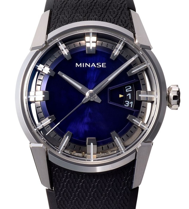Minase Divido blue dial