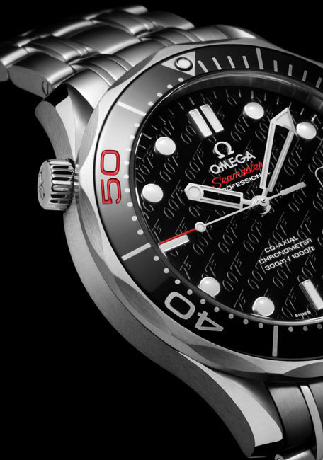 Omega Seamaster Co-Axial 300 M James Bond 007, 50ème Anniversaire