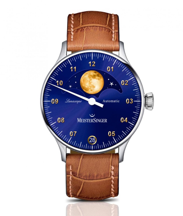 MeisterSinger Lunascope Golden Moon : la Lune est d'or MeisterSinger Lunascope Golden Moon : la Lune est d'or