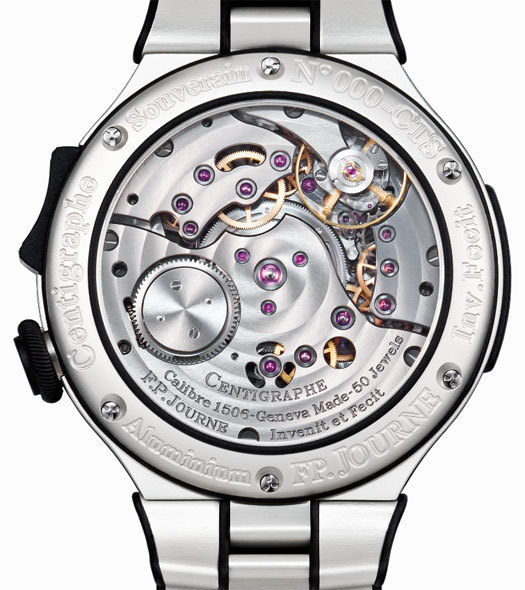 Centigraphe Sport F.P. Journe : le premier modèle de la LineSport… Tout en aluminium