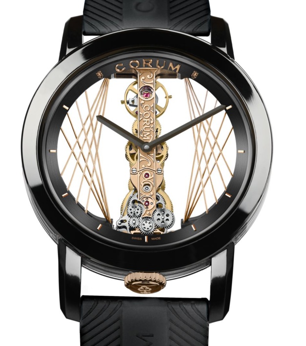 Corum Golden Bridge Round 43 Art Déco