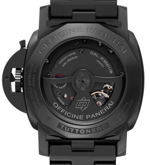 Officine Panerai Luminor 1950 3 Days GMT Automatic Ceramica 44 mm : Tuttonero… Noir c’est noir ! Officine Panerai Luminor 1950 3 Days GMT Automatic Ceramica 44 mm : Tuttonero… Noir c’est noir !