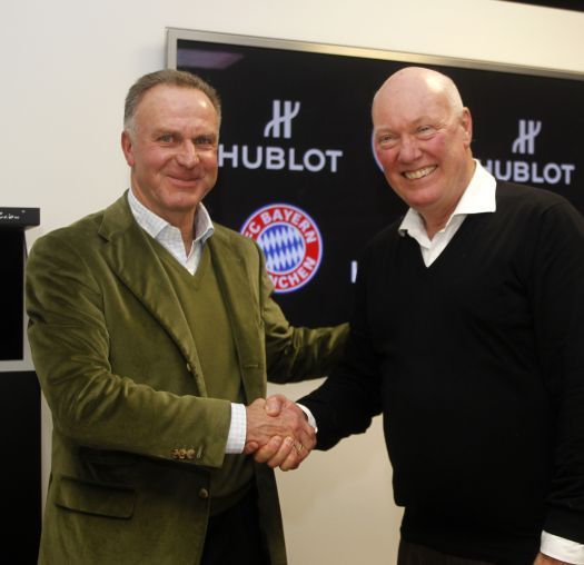 Hublot : chronométreur officiel du FC Bayern Munich