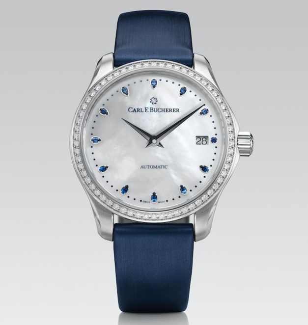 Carl F. Bucherer Manero Autodate Bucherer Blue